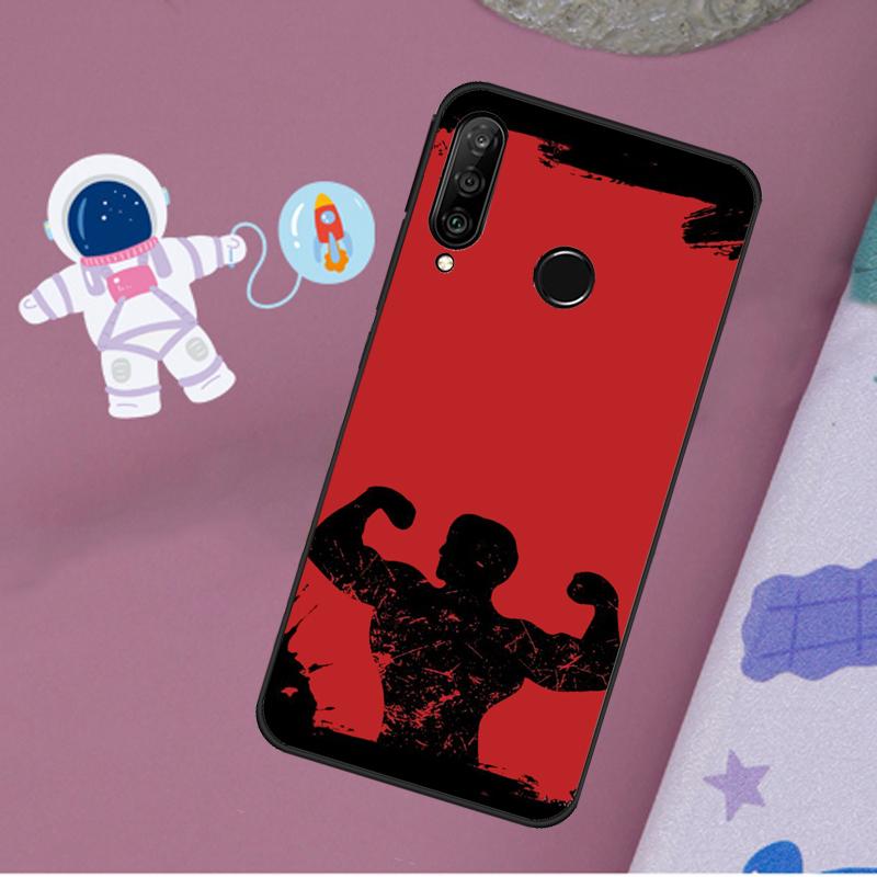 Фитнес Бодибилдинг Тренажерный зал Для Huawei Nova Y72 Y73 Y60 Y70 Y90 Y61 Y91 7i 8i 11i 12i 12s 9 10 SE P20 P30 P40 Lite Чехол