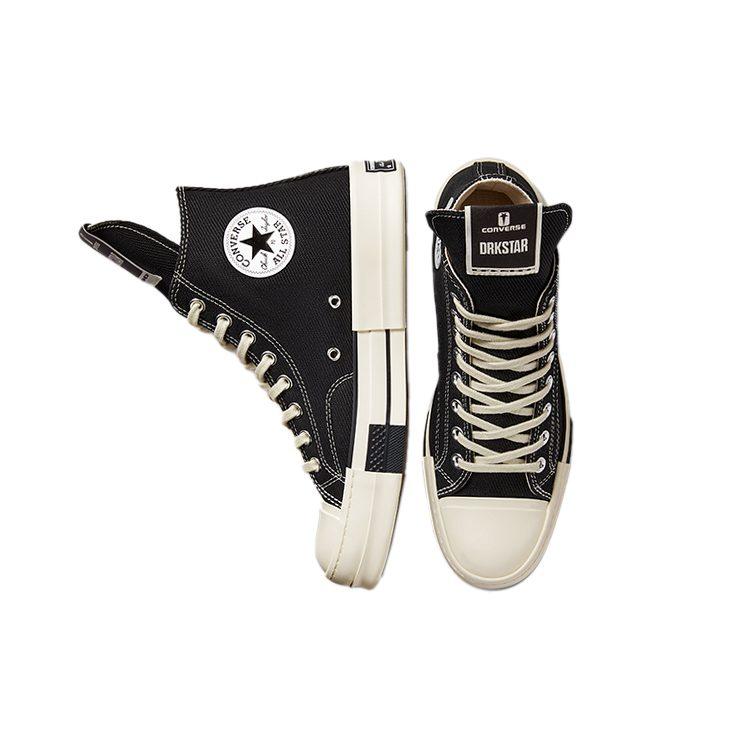 Кеды Chuck 70 Rick Owens x Chuck 70 Drkshdw Drkstar Converse High 'Черный' A00130C