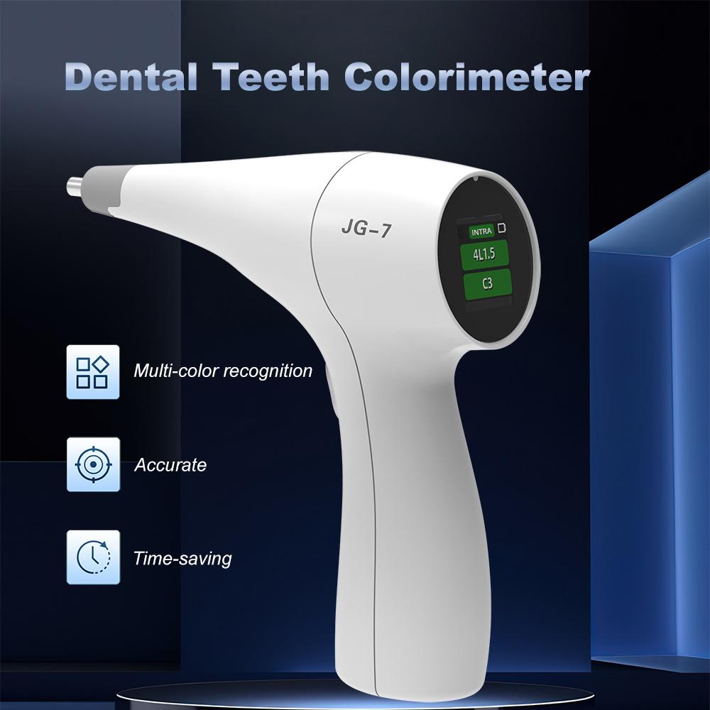 Dental Precision Colorimeter Photoelectric Tooth Colored Comparator Teeth Digital Shade Guide LCD Display Dentistry Tool