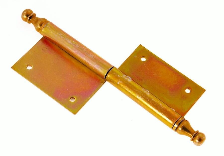 Galvanized Door Hinge, Decorative, 140Mm, Right - Hinge D140 Ozd