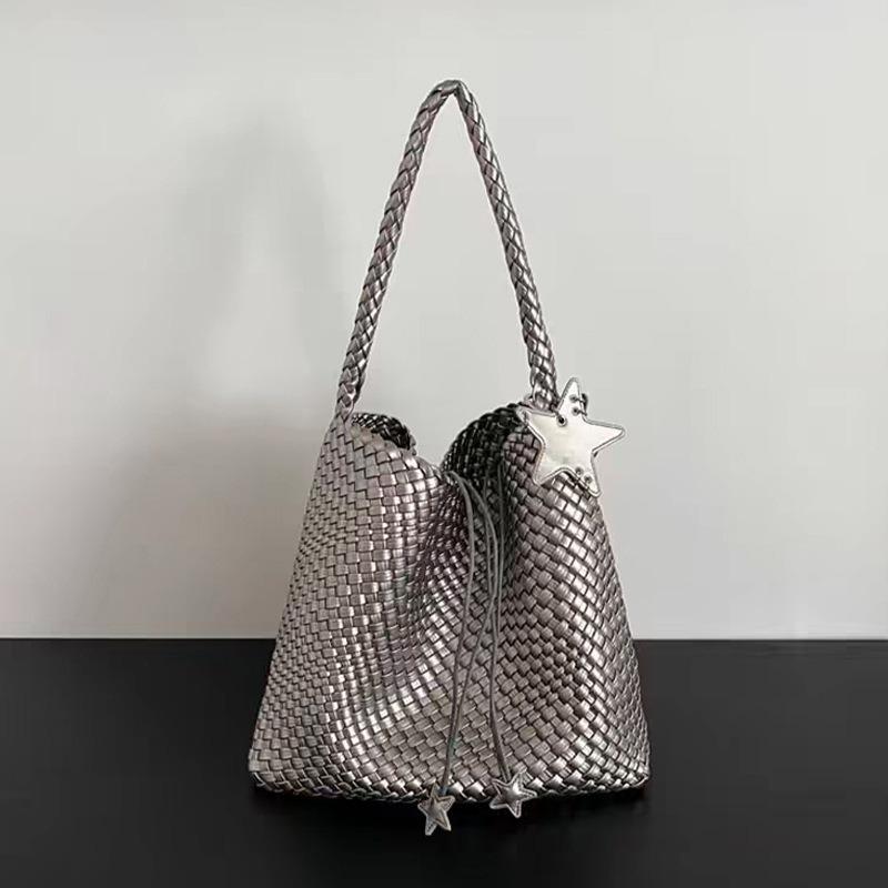 Повседневная большая вместительная наплечная сумка под мышкой, сумка ручной работы, модная и простая, портативная сумка-тоут для мамы и ребенка для женщин