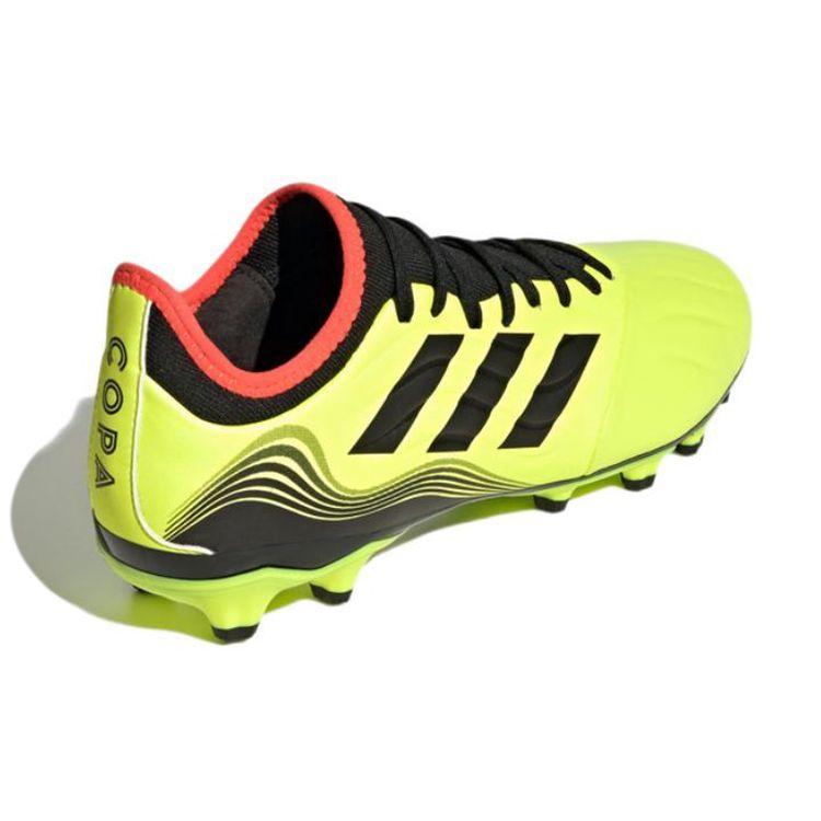adidas Футбольные бутсы Copa Sense.3 Mg из искусственной травы, нескользящие, прочные, флуоресцентно-желтые, мужские, GZ1361
