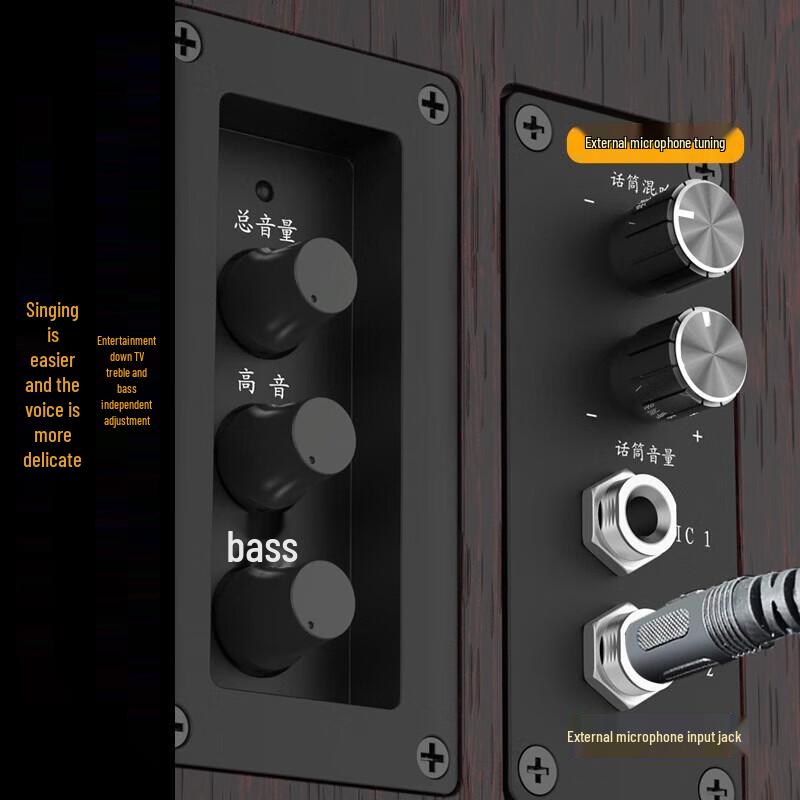 Sansui 82A 8-inch Home Theater KTV Bluetooth Speaker System