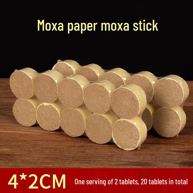 Очень большая толстая мокса-палочка из чистой полы для моксотерапии - Выдержанная полынь, толстая палочка.