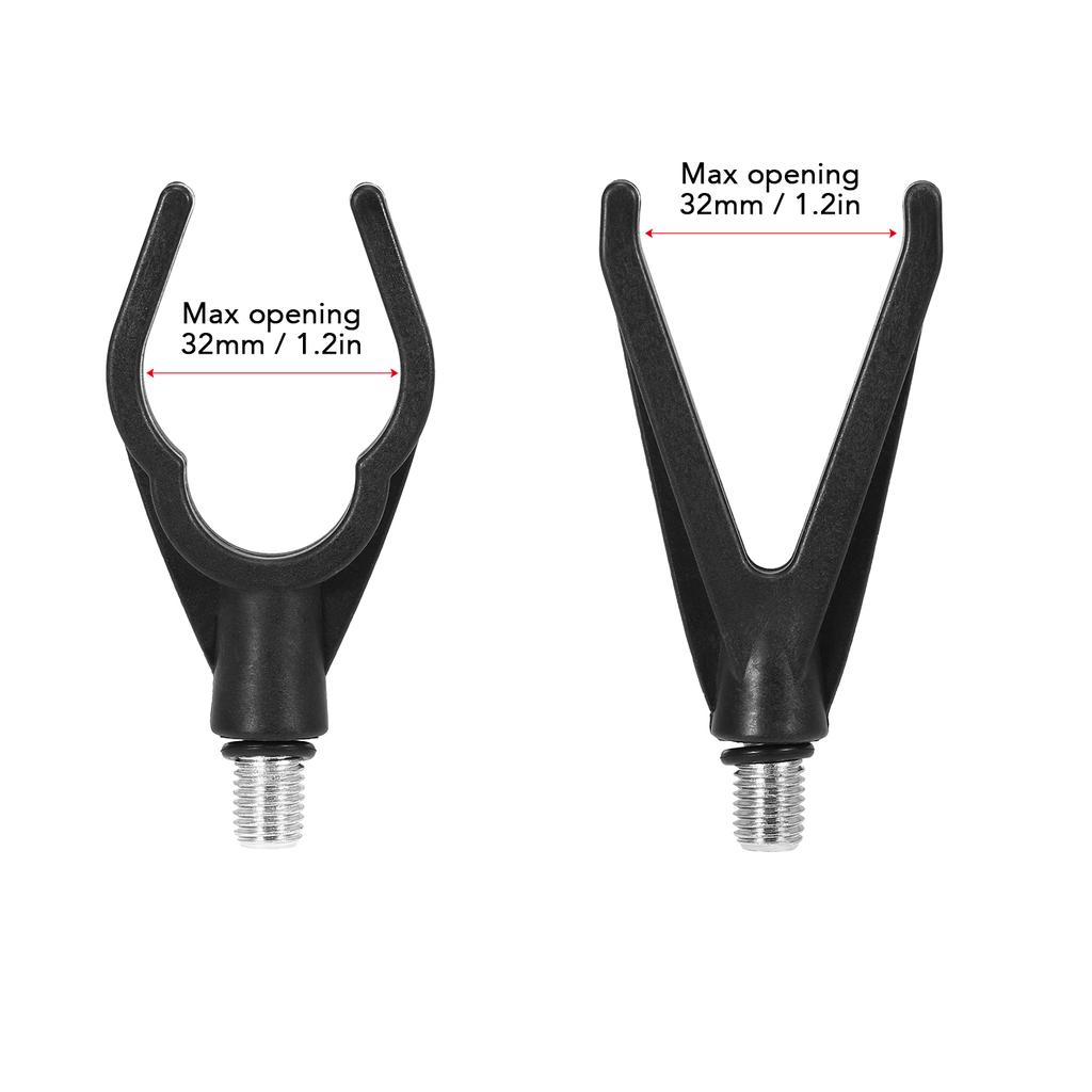 4 шт. Подставка для удилища, головка, рукоятка для комля удилища, V-образная головка, держатель для удилища, снасти для карповой рыбалки