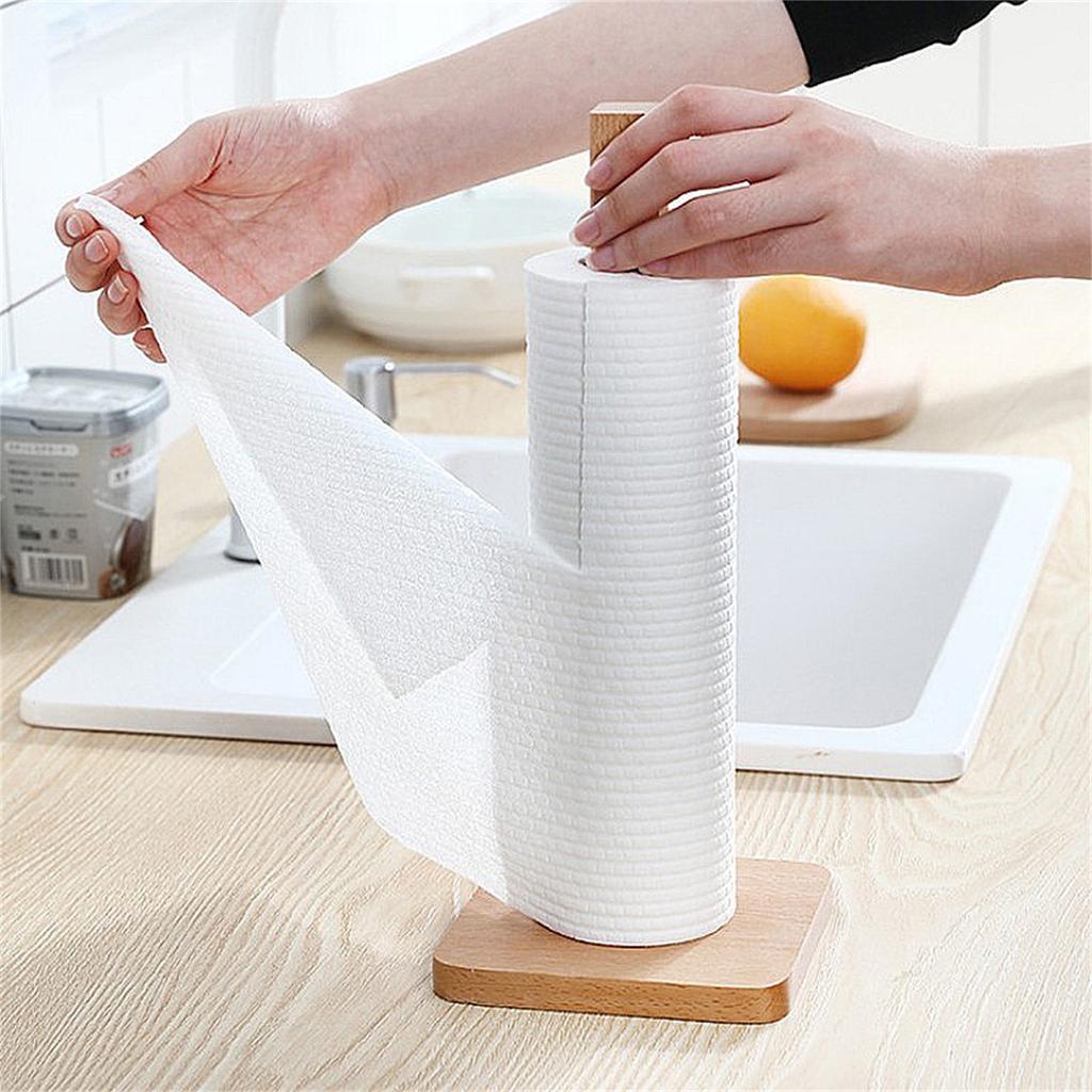 Cleaning Cloths Roll Wipe Sheet, Reusable Wash-Cloth Cleaning Rags, Disposable Dish Cloths For Cleaning Towel, Reusable Paper Towels For Kitchen