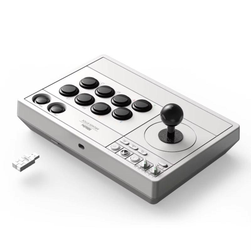 8BitDo Arcade Stick 81JA02D, Arcade Fight Stick Game Controller for PC with 3.5mm Jack