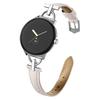 Ремешок для часов из натуральной коровьей кожи для Google Pixel Watch 3 41 мм/Watch 2/Watch, ремешок на запястье с D-образным соединителем