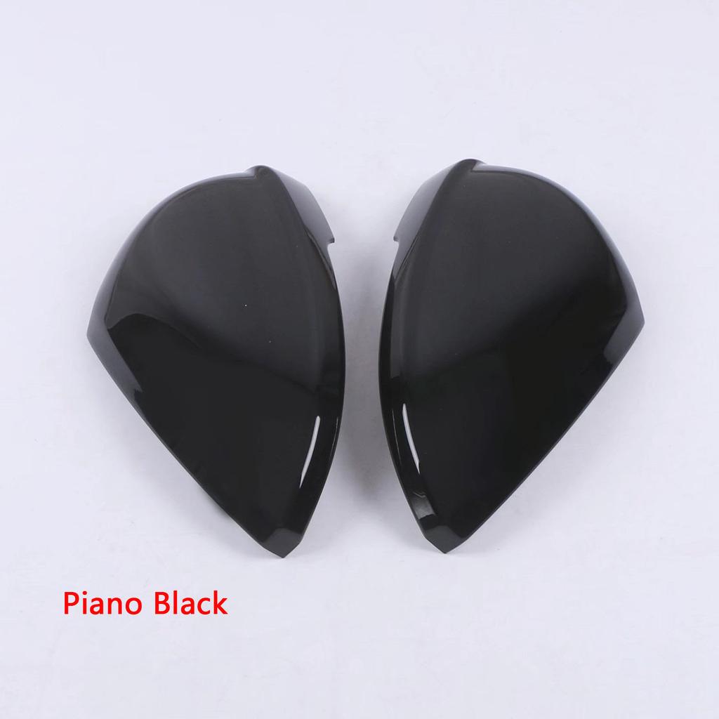 For Volkswagen VW Passat Side Mirror Covers Rearview Stick Caps Trim Car Accessories Decoration 2Pcs
