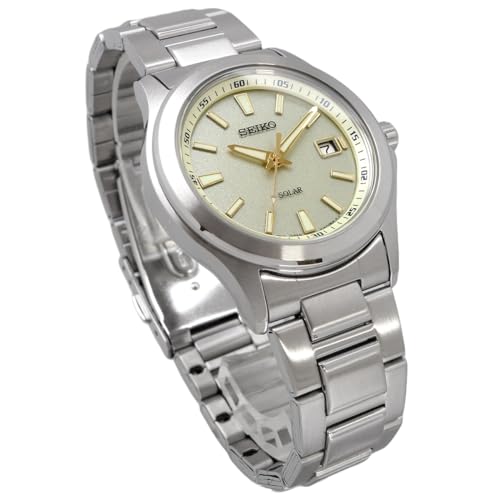 [Seiko] SEIKO Solar Quartz Watch SBPN069 Silver Champagne Men's [Domestic Genuine Product]