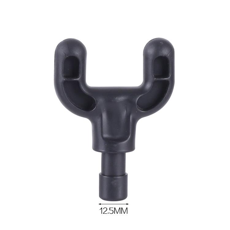 12,5 мм Насадка-миорелаксант для фасциального пистолета: Металл и АБС ПП Домашний фитнес Массажная палка Аксессуар.