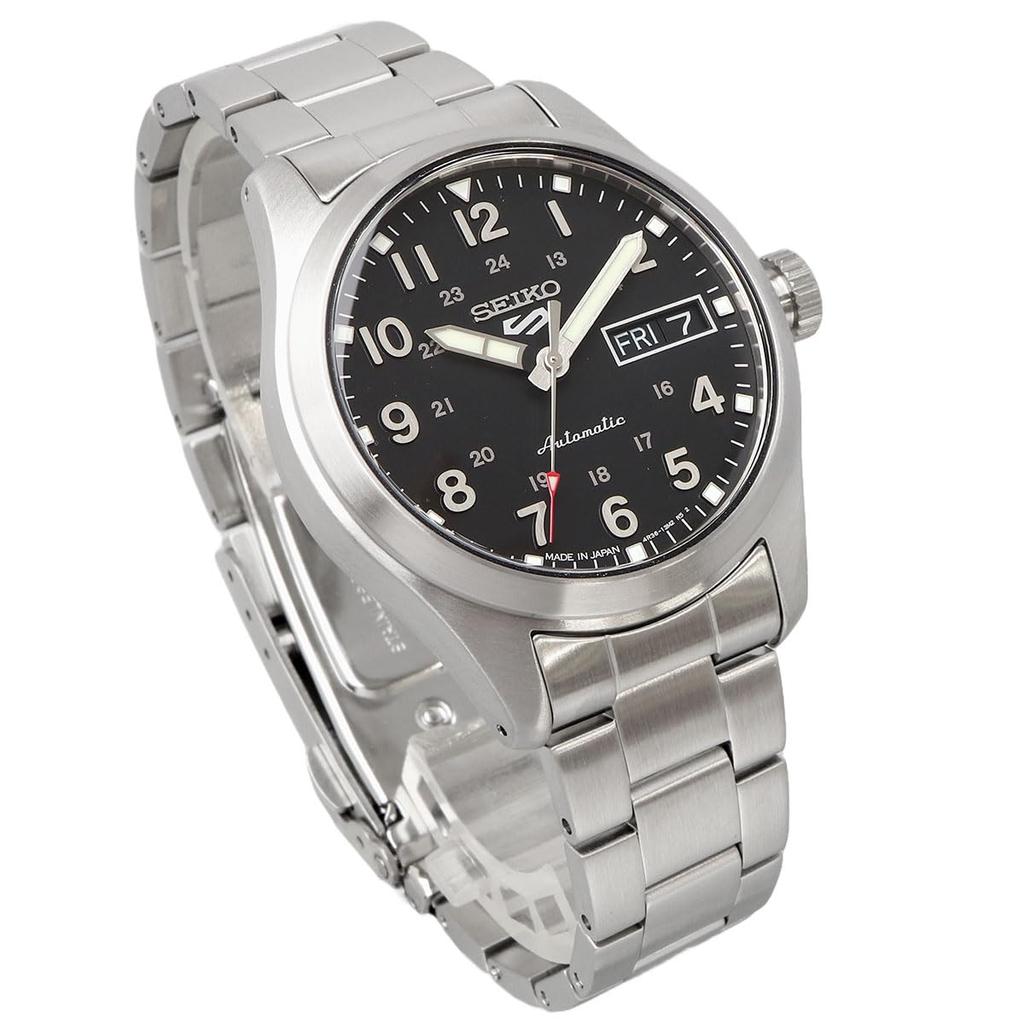 SEIKO 5 SPORTS Field series Mechanical Watch Seiko Five Sports Made in Japan SRPJ81 Black Overseas Model [Seiko] Mid-size Men's [Used]
