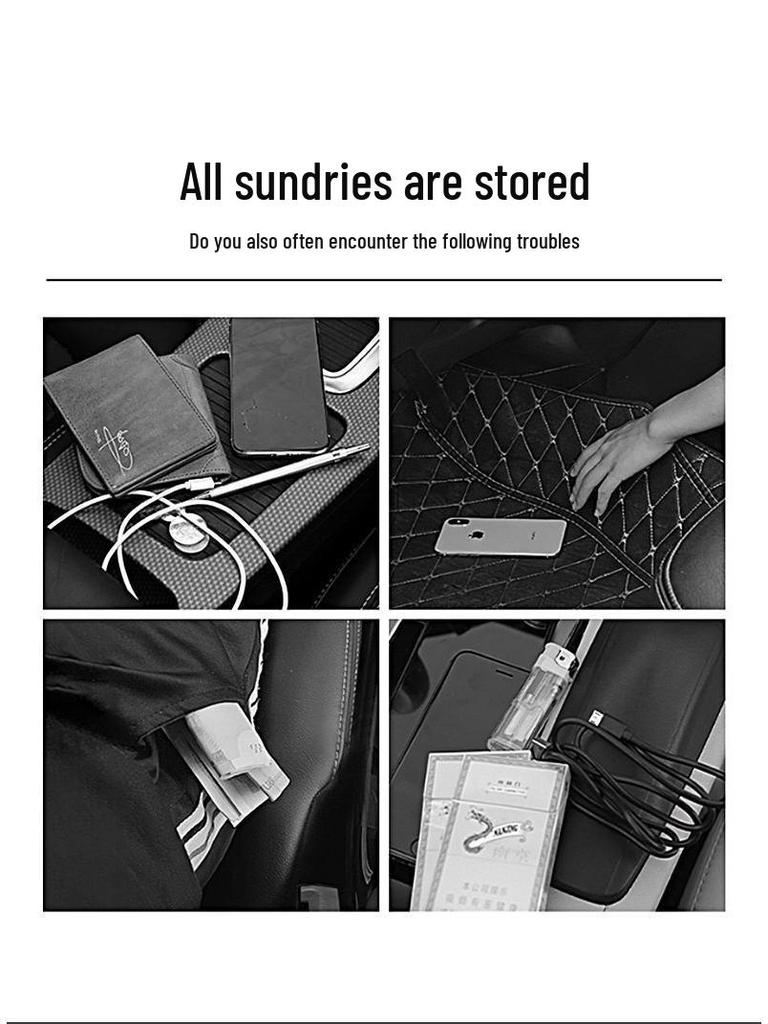 Боковой органайзер для сиденья и держатель для салфеток для BMW X3/X4/X5/X6/X7/3/5 Серии