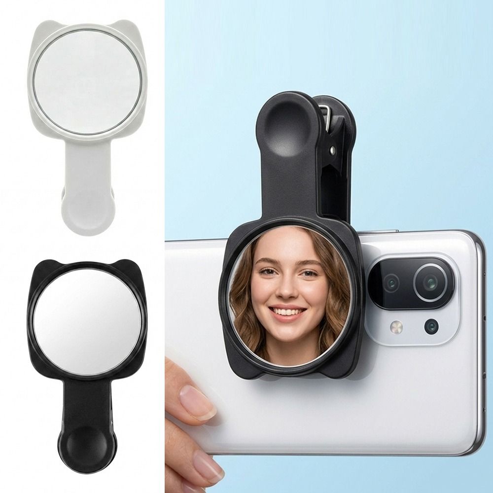 Anti-Spy Phone Rear Selfie Mirror Reflection Clip Selfie Mirror Clip Smartphone
