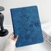 For Apple iPad Mini (2024) (Also Known As iPad Mini (A17 Pro)).PU Leather Exquisite Floral Embossed Design Tablet Case