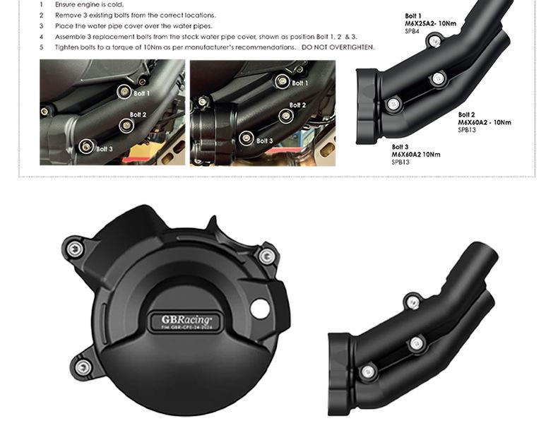 Модифицированная Защитная Крышка Двигателя от Падения для Yamaha MT07/TÉNÉRÉ 700 25-26