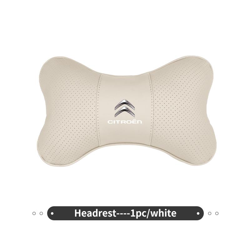 AOU4 For Citroen Car Seat Back Head Neck Pillow Cushion Headrest Lumbar Support C4 C3 C5 C1 C2 C6 C4L DS3 DS4 Berlingo Picasso Jumper