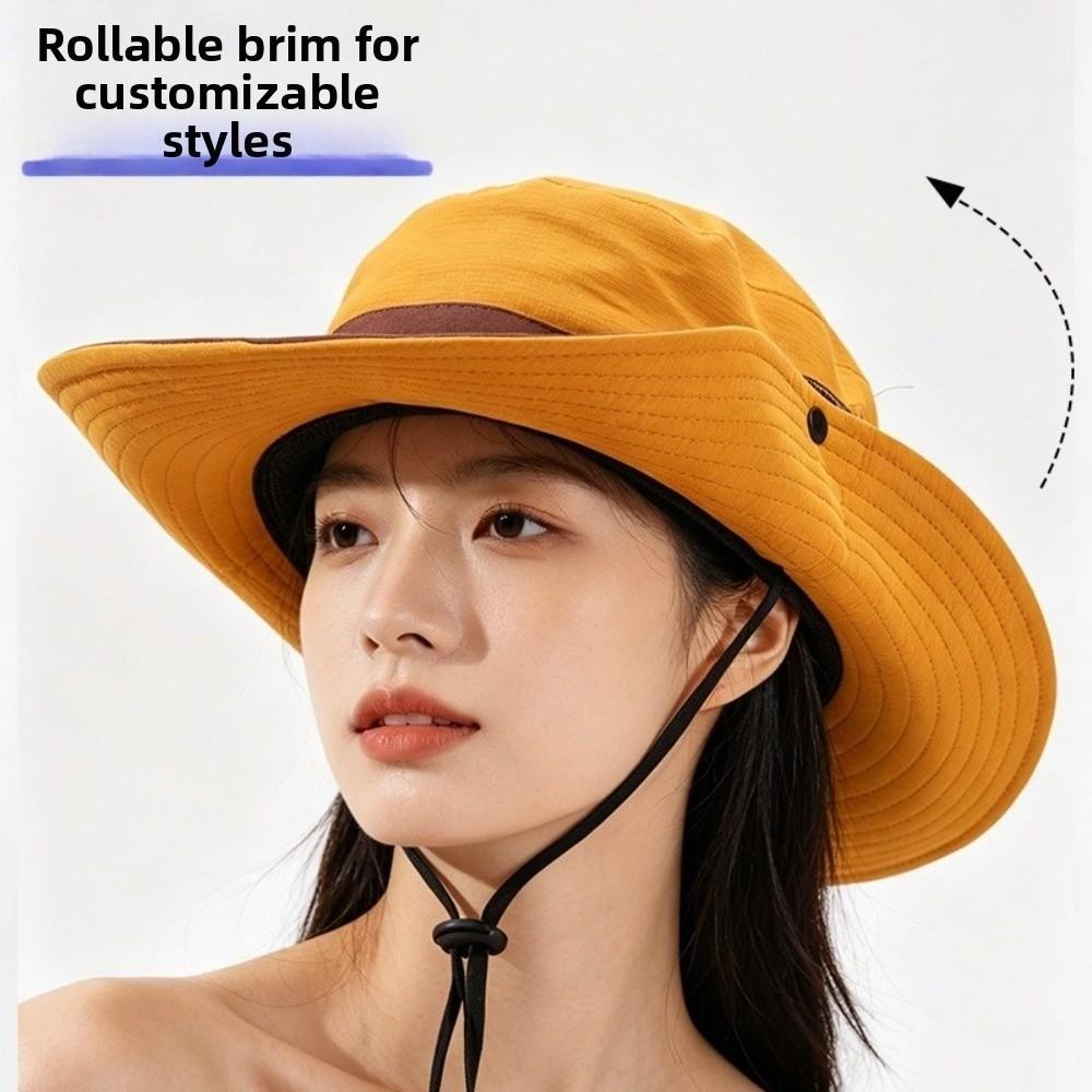 Sun Protection Bucket Hat Quick Dry Sun Hat Fashion Fishing Cap Summer