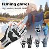 Mens Hunting Gloves Lightweight Fingerless Glove Outdoor Fog