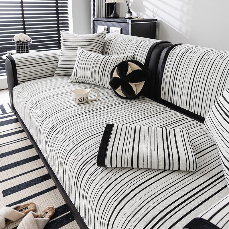 Высококачественная подушка для дивана с прямым рядом, универсальный противоскользящий чехол для подушки на все времена года, тканевый чехол, новый весенний стиль