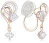 BLOOM Earrings K10 Pink Gold Cubic Zirconia Heart Motif [BLOOM] [Official] Women's 0281-0699-0038-0000