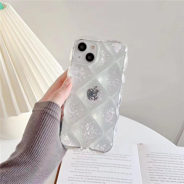 Прозрачный чехол с 3d бриллиантами и блестками для Iphone 13 12 11 Pro Max Xs Max Xr X 7 8plus, прозрачный силиконовый чехол 3d Diamond Case