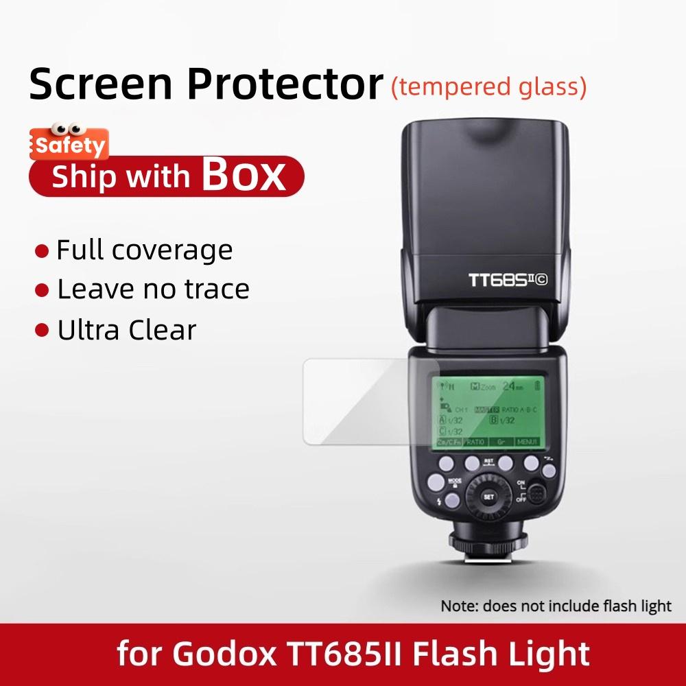 9H Tempered Film Glass Screen Protector for Godox IT32 IT30Pro V480 V1 Mid V1Pro V685II V850III V860III TT600 XPro X3 V100 X3Pro