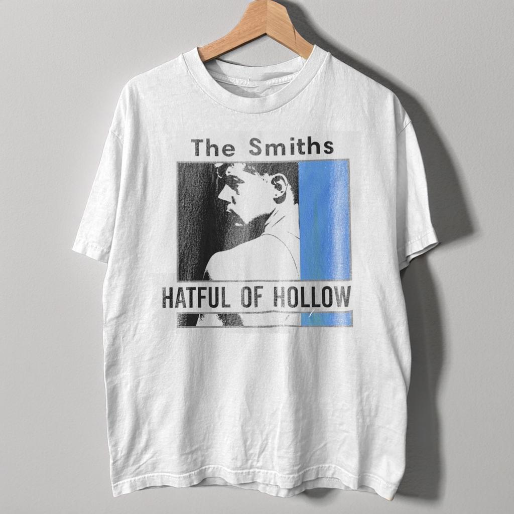 The Smiths 'Hatful of Hollow' White Heavy Cotton T-Shirt Size S-5XL