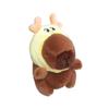 Cute Toy Simulation Capybara Pendant Cartoon Capybara Fluffty Animal Doll  Birthday Gift