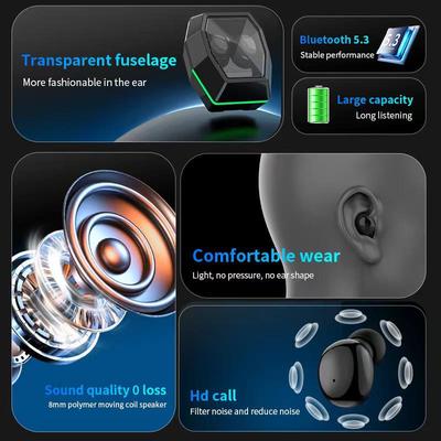 Беспроводные TWS-наушники J30 Bluetooth 5.3 с сенсорным дисплеем - Хит продаж, спортивные наушники.