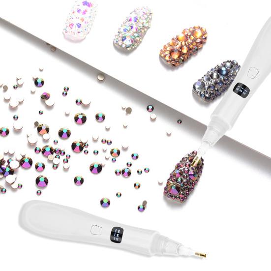 Вакуумная алмазная ручка для рисования, беспроводная электрическая алмазная ручка для рисования с 3 регулируемыми