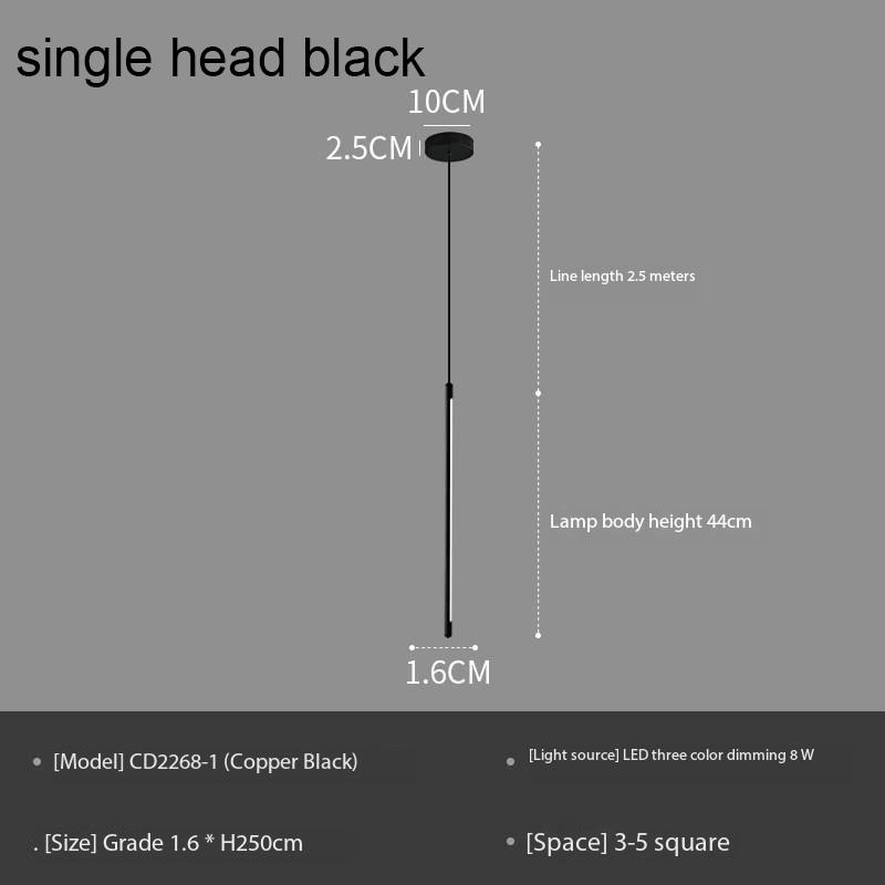 Новый современный медный светодиодный подвесной светильник для гостиной, спальни, прикроватного столика, настольного светильника, бара, кофе, декоративная люстра, люстра