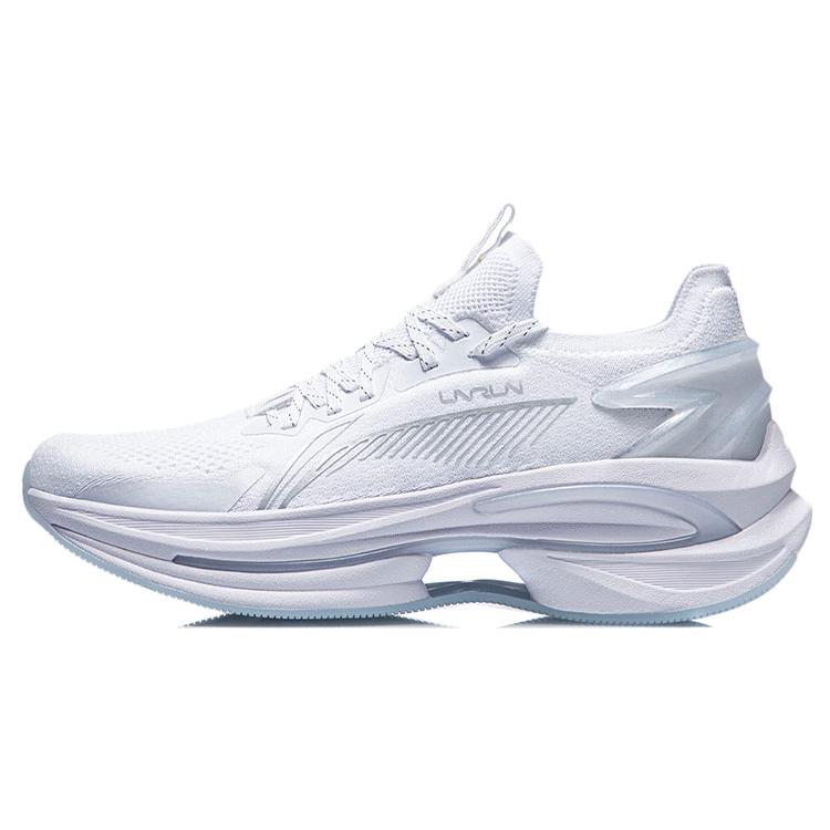 Li Ning WuShi 5S 1.0 Износостойкое покрытие Легкие Низкие Легкая Пена Беговая Обувь Мужская Чисто-белый ARHR071-1