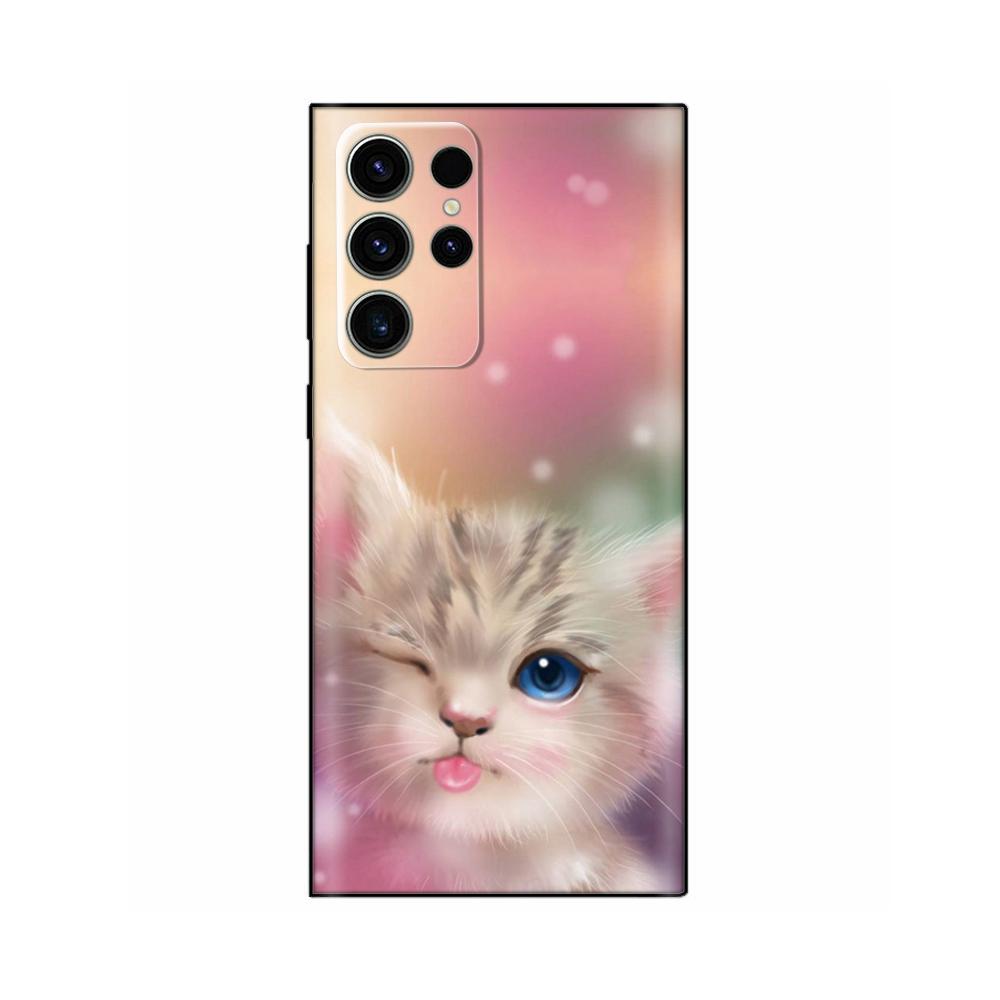 Чехол для Samsung S24 Ultra 5G S24 Plus Силиконовый Мягкий ТПУ Чехол для Телефона для Samsung Galaxy S24 Ultra S24+ Задняя Крышка Coque Fundas