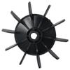 Small Air Compressor Accessories 135mm OD Direct On Line Motor Blade Compressor Impeller