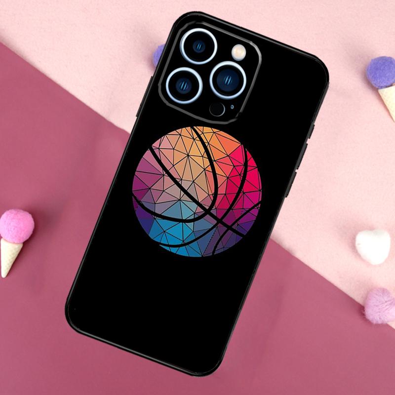 Чехол для телефона iPhone 16 15 Pro Max 11 12 13 Mini 14 15 Pro Max 15 Plus XR 16e с рисунком баскетбольного мяча, задняя крышка