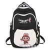 Labu Cartoon Printed Children's Backpack Large Capacity Backpack Casual Versatile High Beauty Elementary School Student Backpack