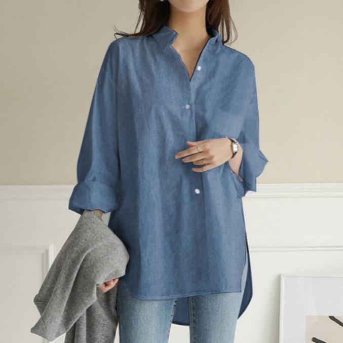 Женская блузка с v-образным вырезом и рукавом 3/4, летние хлопковые рубашки в стиле ретро с цветочным принтом