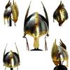 Medieval Knight Viking Helmet Armor Winged Norman Helm Fully Wearable with Line