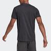 Adidas Own The Run Tee Casual Running Short Sleeve Men Tops Black GK6059
