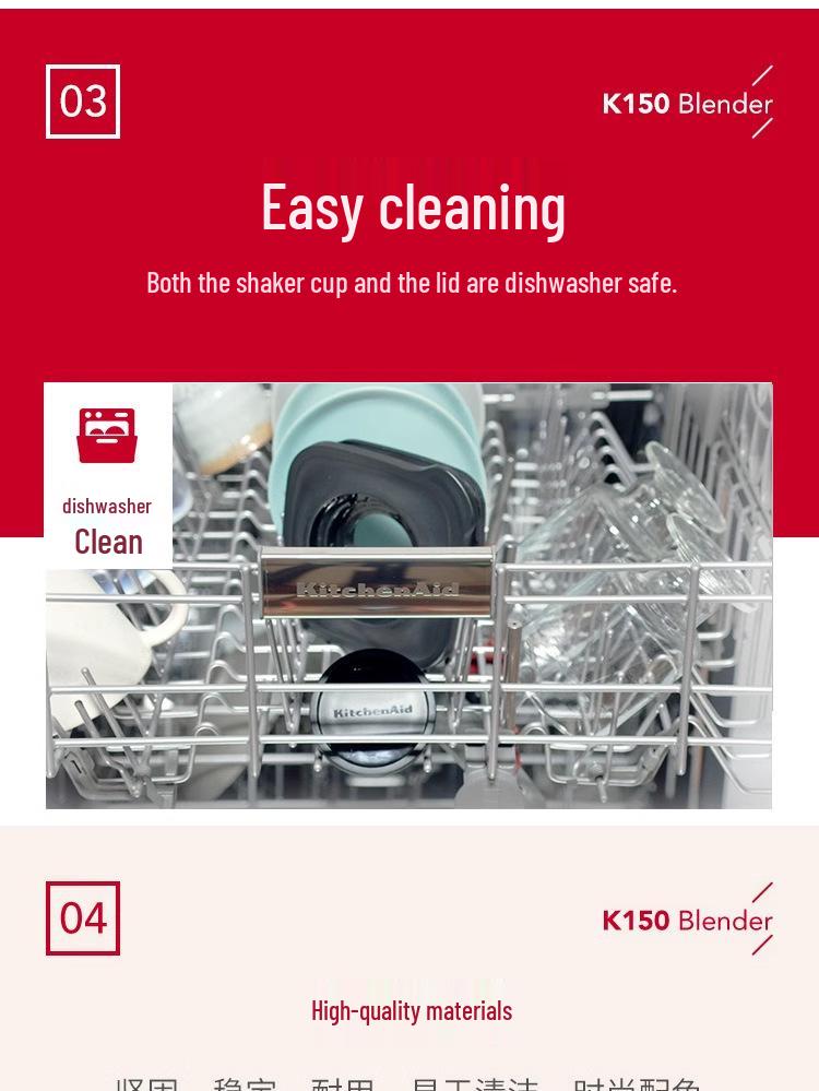 Высокоскоростной многофункциональный блендер KitchenAid для измельчения льда и детского питания