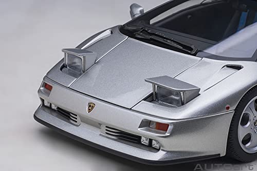 AUTOart Масштаб 1/18 Lamborghini Diablo SE30 Jota в цвете Титан/Металлик Серебристый (Готовая модель) 79143