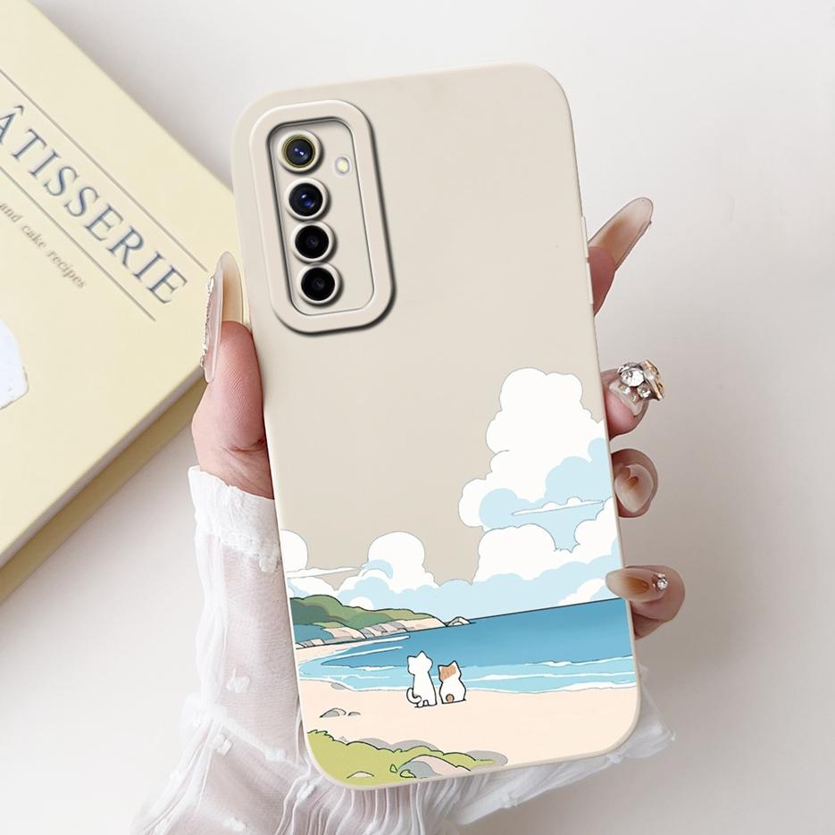 Чехол для Realme 6 Pro Чехол для Realme 6i 6S Стильный чехол с рисунком конфет Ударопрочный чехол для телефона Для Realme 6S 6i Realme6 Pro Мягкий корпус из ТПУ