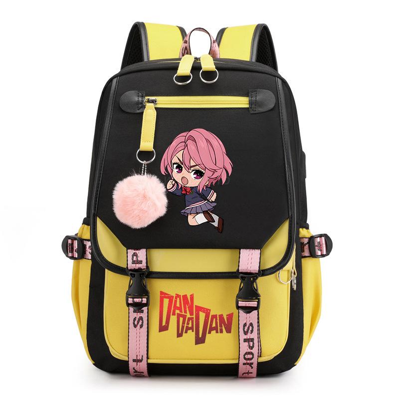 Bold Party Surrounding Animation Schoolbag Male And Female Versatile Primary And Secondary School Students Lightweight Backpack