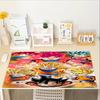 Dragon Ball Theme Mouse Pad, Non Slip Rubber Base, Multifunctional Office & Home Decor, Perfect for Workspace Personalization.