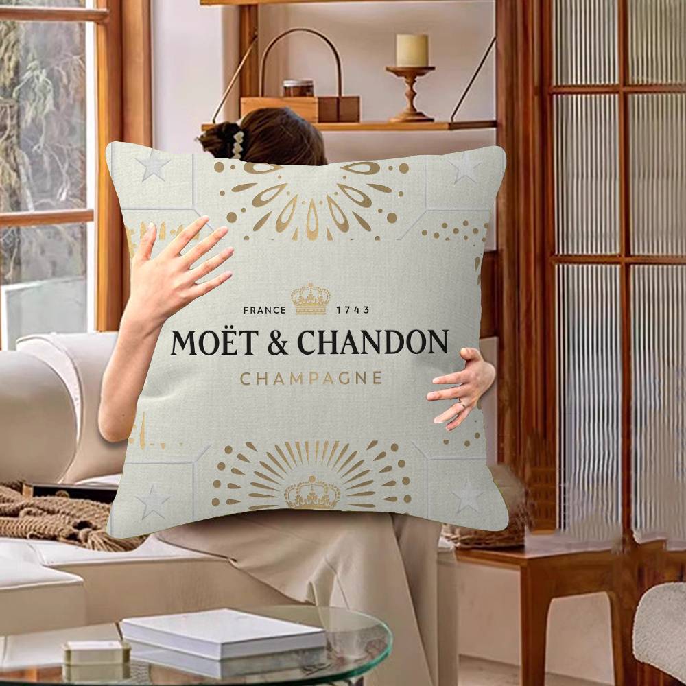 Бренд M-Moet C-Chandon роскошный Наволочка мультфильм Подарок Чехол для подушки Спальня Дом Диван Стул Сиденье Декор Наволочка