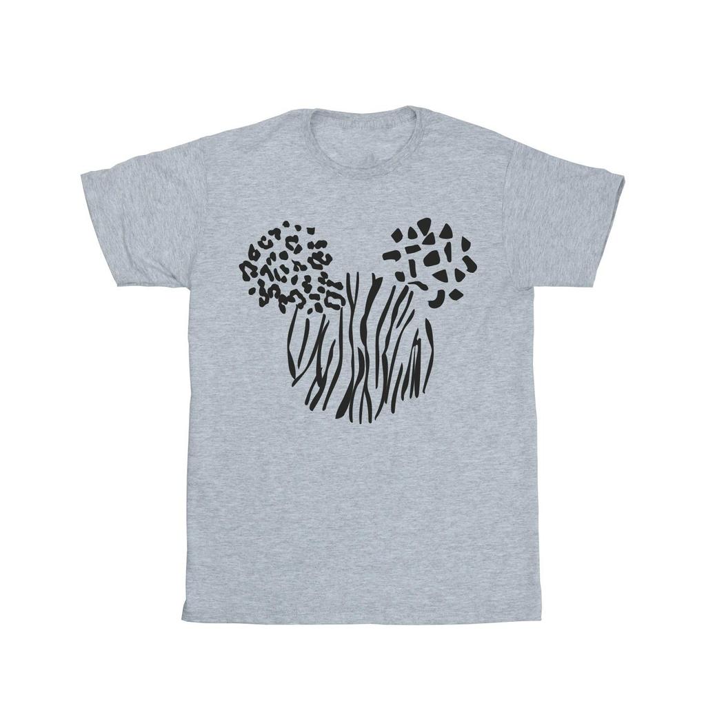 Disney Mens Mickey Mouse Animal T-Shirt