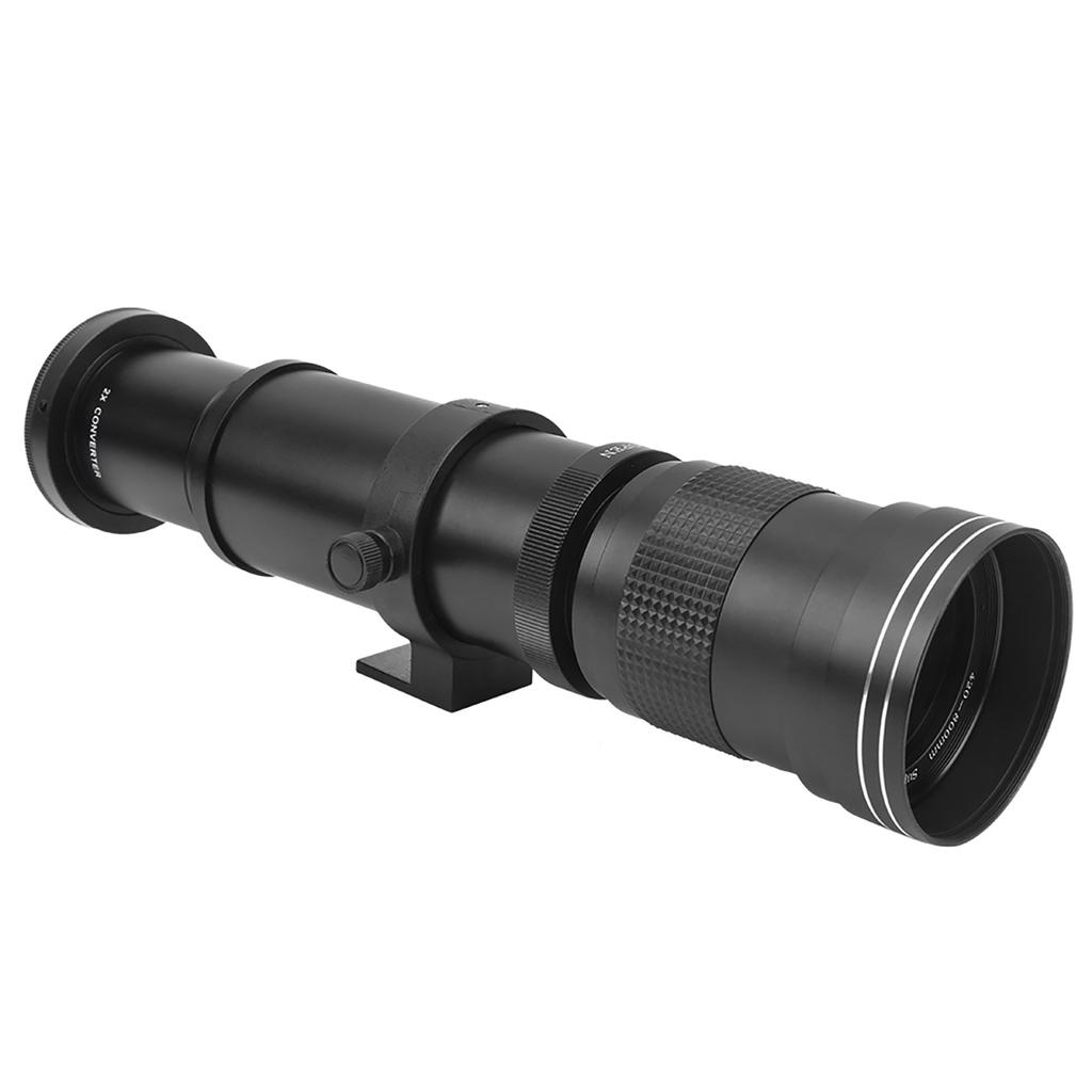 Телеобъектив с зумом и ручной фокусировкой 420800 мм F8.316 для камеры EFS Mount Noir