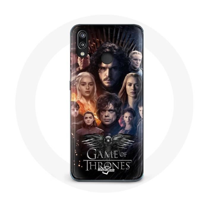 Case for Huawei P20 Lite Game of Thrones Season 8 Game of Thrones Crew Poster Aig Logo