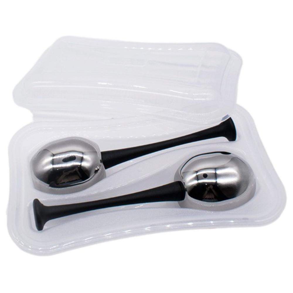 Puffiness Relief Ice Globes for Face Stainless Steel Cryo Facial Globes Skin Therapy